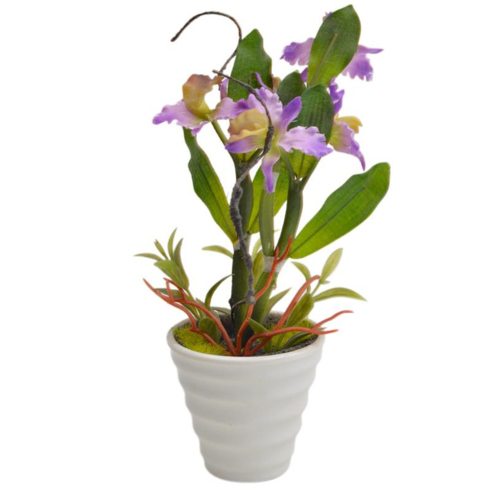 VASO FLOR ARTIFICIAL 1429-001