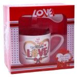 SET CANECA E COLHER 8,2X6,8 2645-108-05 CX96
