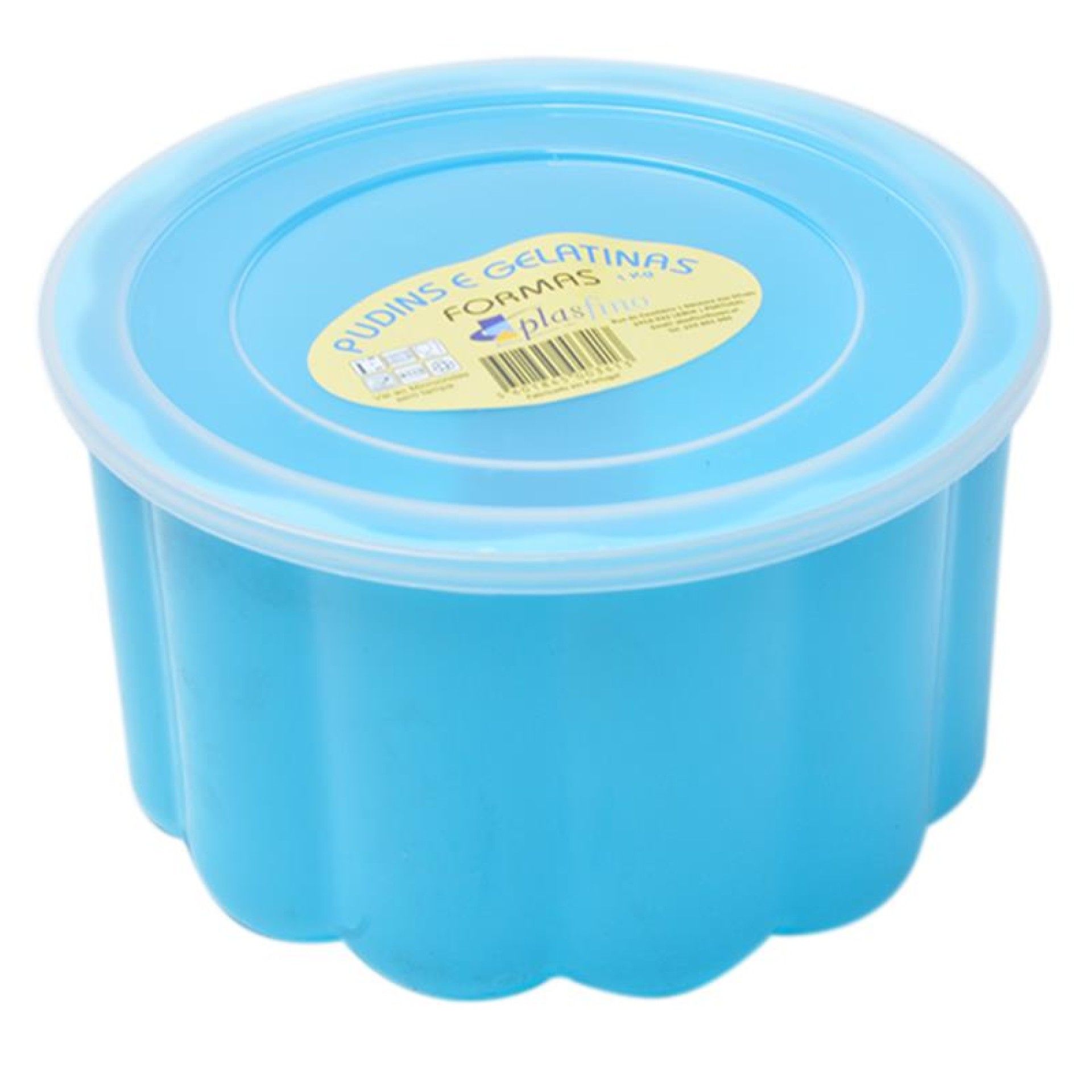 PLASTICO FORMA PUDIM 1KG PLASTICO FORMA PUDIM 1KG