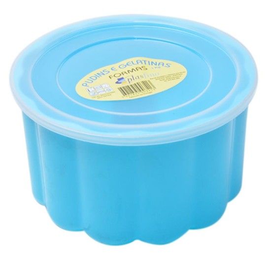 PLASTICO FORMA PUDIM 1KG PLASTICO FORMA PUDIM 1KG