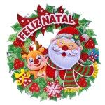 PINGENTE FELIZ NATAL 1878-007-P CX396
