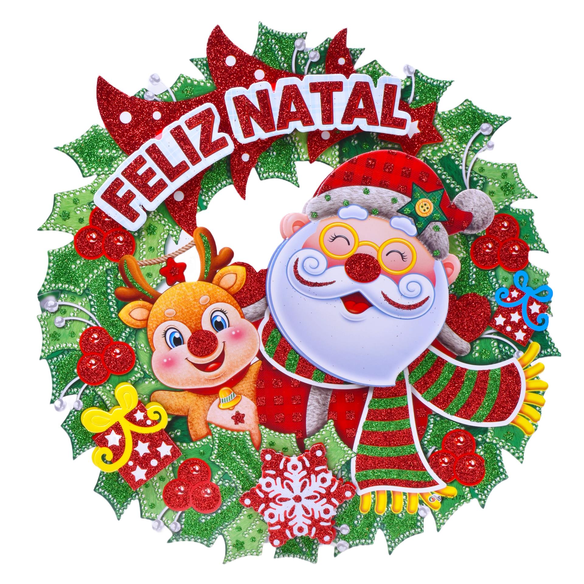 PINGENTE FELIZ NATAL 1878-007-P CX396