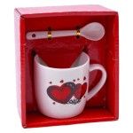SET CANECA E COLHER 7,2X7,2 2645-109-15 CX120