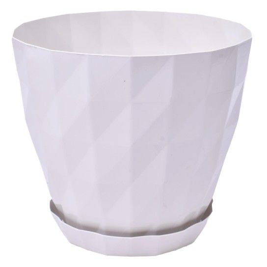 VASO C/PRATO 16X16X14,5CM KRT3 510-24 CX36 VASO C/PRATO 16X16X14,5CM KRT3 510-24 CX36