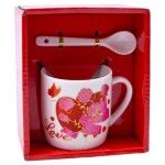 SET CANECA E COLHER 7,2X7,2 2645-109-05 CX120