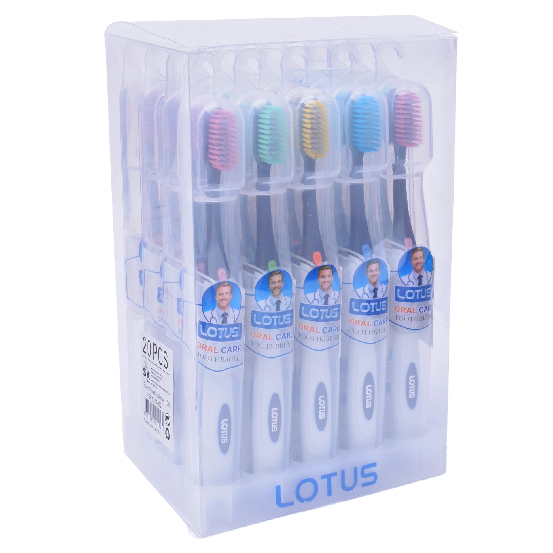 ESCOVA DENTES P.SUAVE 19CM 1226-152 CX240