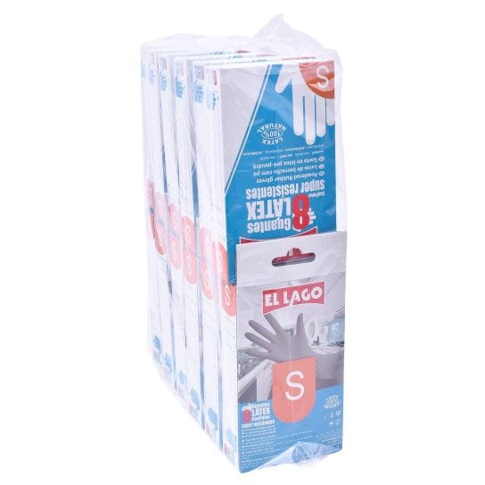 LUVAS LATEX 8UNID. T.P. LUVAS LATEX 8UNID. T.P.