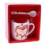 SET CANECA E COLHER 7,2X7,2 2645-109-11 CX120