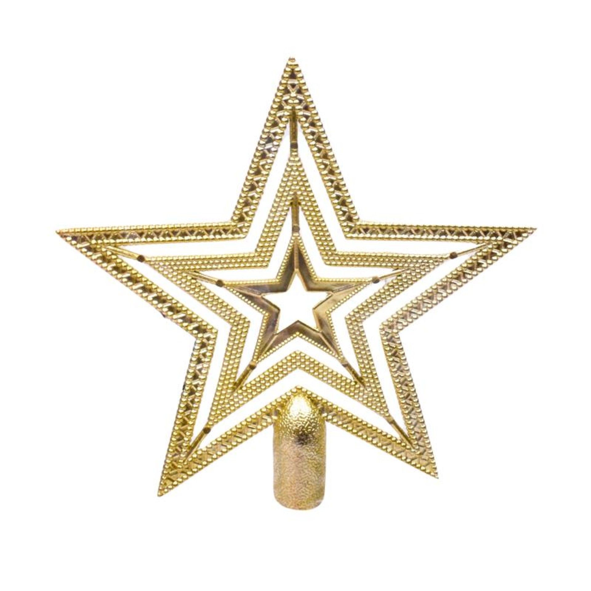 ESTRELA P/ TOPO 18.5CM 1611-020-01CX360 ESTRELA P/ TOPO 18.5CM 1611-020-01CX360