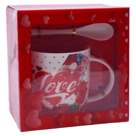 SET CANECA E COLHER 8,5X9 2645-110-01 CX72 SET CANECA E COLHER 8,5X9 2645-110-01 CX72