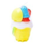 BALDE PRAIA C/ACESS 14CM 898-K8 CX120