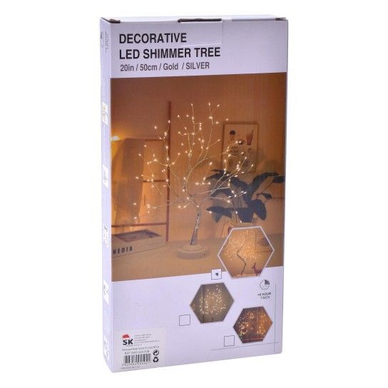 DEC. NATAL C/LUZ 50CM 2595-004-50A CX48 DEC. NATAL C/LUZ 50CM 2595-004-50A CX48