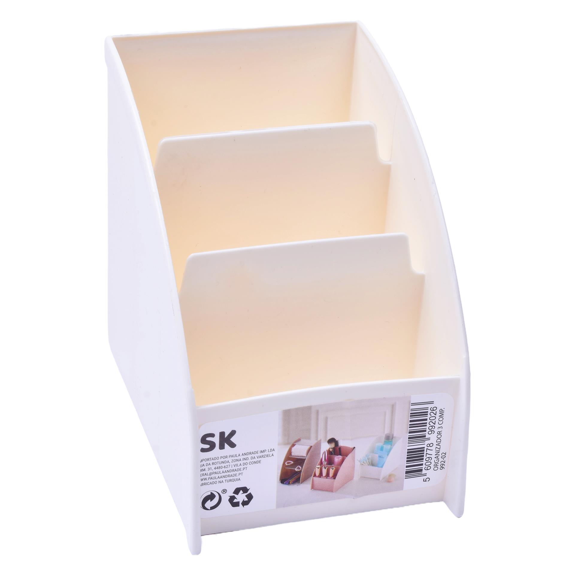 ORGANIZADOR PLT 3COMP 0992-02 CX36 ORGANIZADOR PLT 3COMP 0992-02 CX36