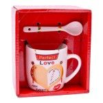 SET CANECA E COLHER 7,2X7,2 2645-109-07 CX120