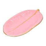 PRATO DECORATIVO FOLHA 2574-501 CX72