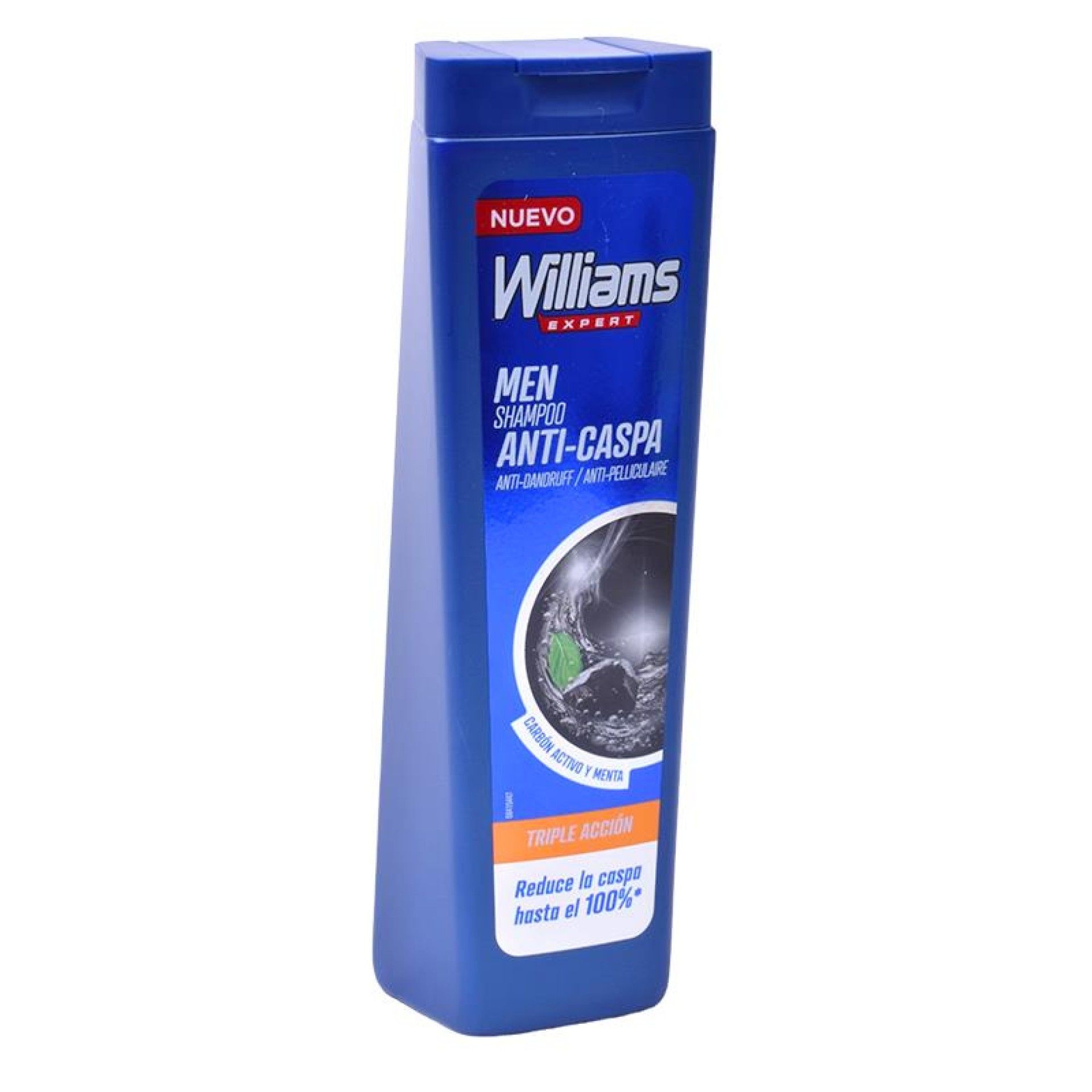 WILLIAMS CHAMPO MEN ANTICASPA CARVAO250ML WILLIAMS CHAMPO MEN ANTICASPA CARVAO250ML