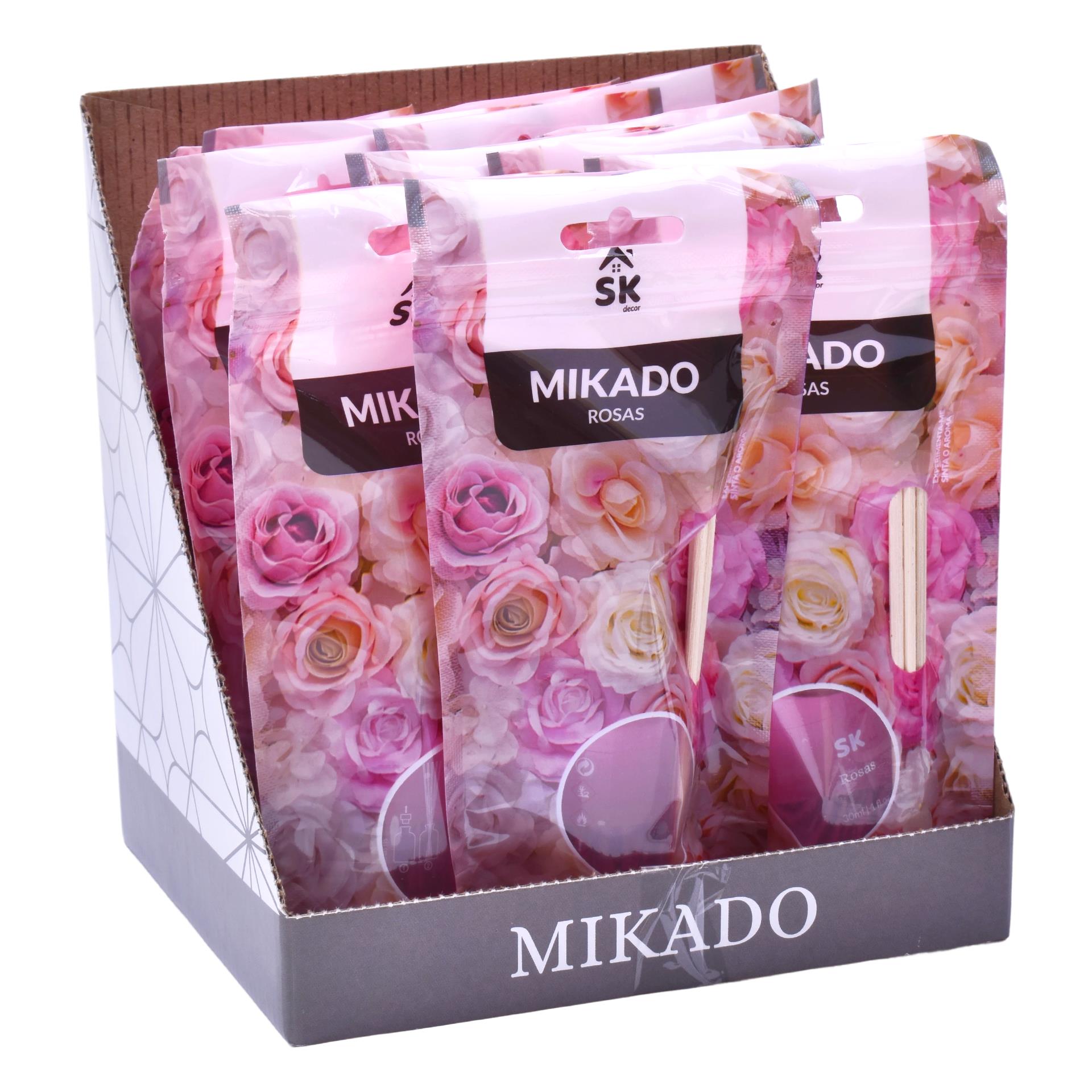 AMB. MIKADO DOY PACK ROSA 30ML CX72 AMB. MIKADO DOY PACK ROSA 30ML CX72