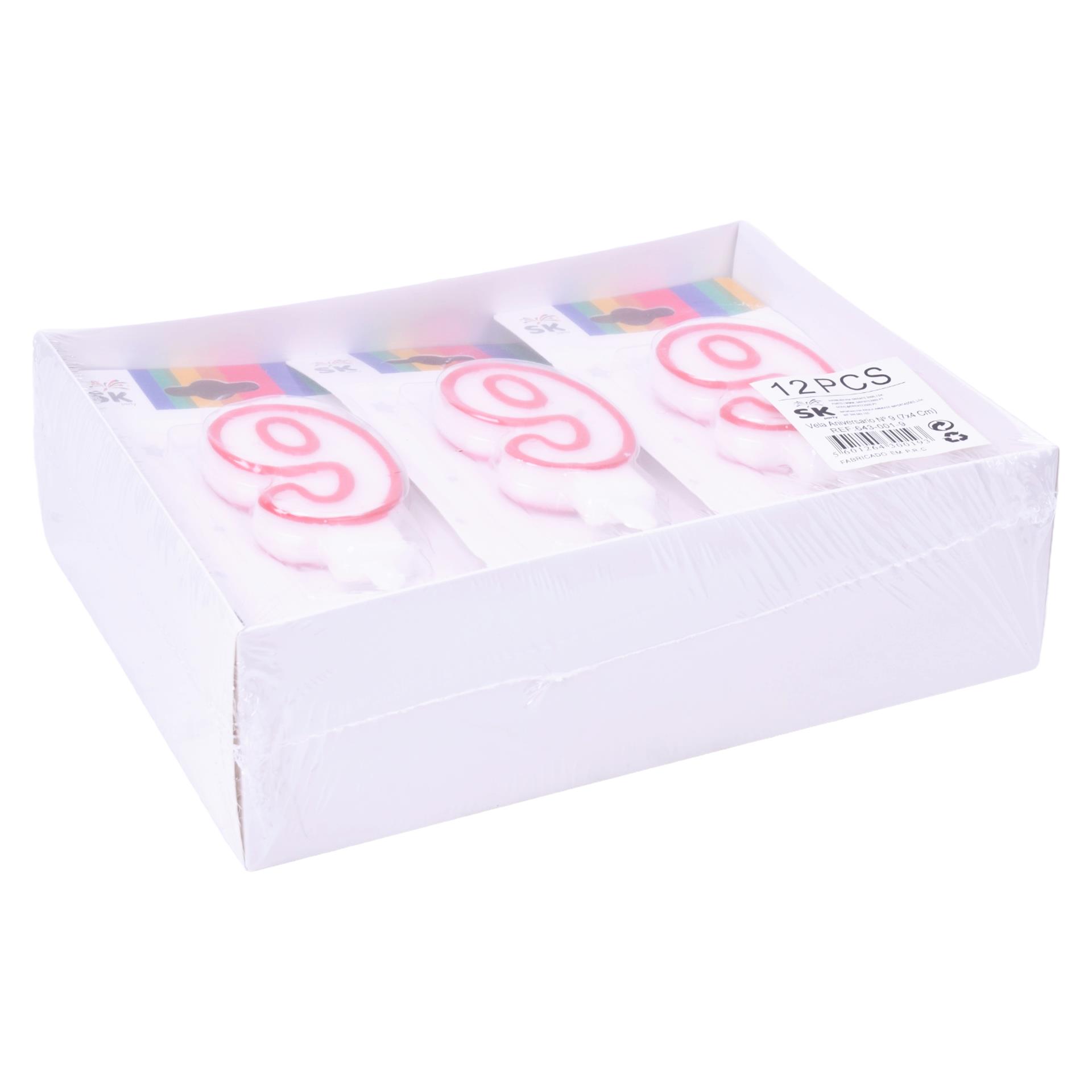 VELA ANIV. Nº 9 643-001-9/355-031 CX144 VELA ANIV. Nº 9 643-001-9/355-031 CX144