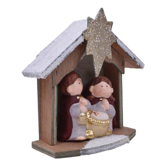 PRESEPIO C/ CABANA E LUZ SORTIDO PRESEPIO C/ CABANA E LUZ SORTIDO