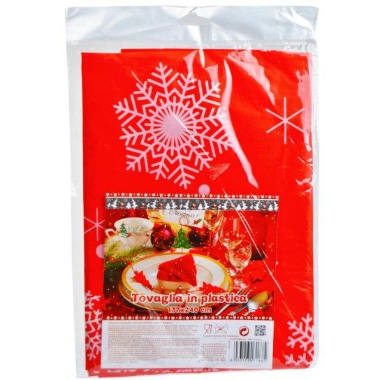 TOALHA MESA NATAL PLASTICO TOALHA MESA NATAL PLASTICO
