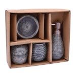 CONJ BANHO 4 PCS 1207-004 CX24