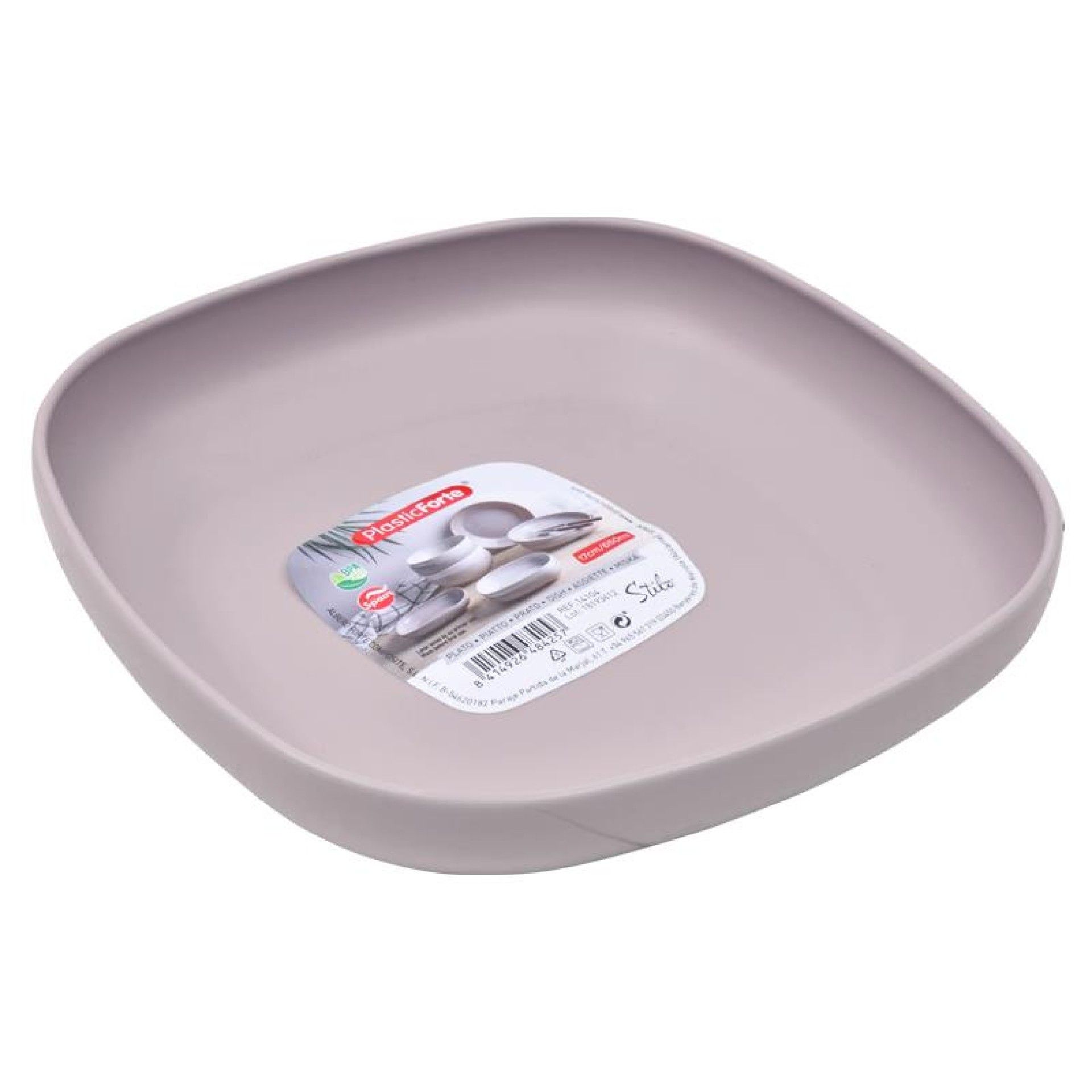 PRATO STILO QUADRADO 17 CM 650 ML PRATO STILO QUADRADO 17 CM 650 ML