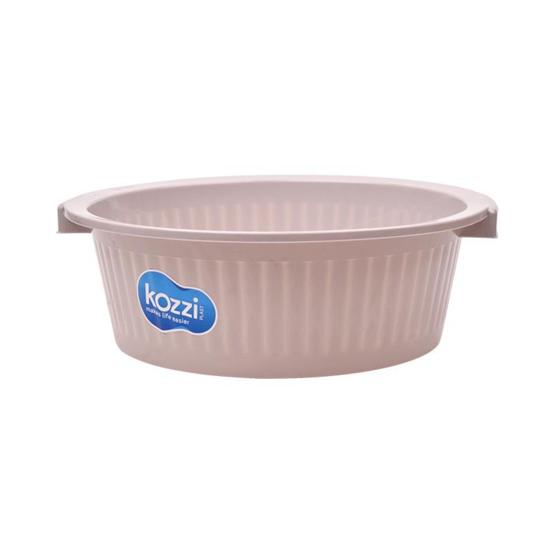 BACIA PLASTICO CANELADA Nº1 205 CX24 BACIA PLASTICO CANELADA Nº1 205 CX24