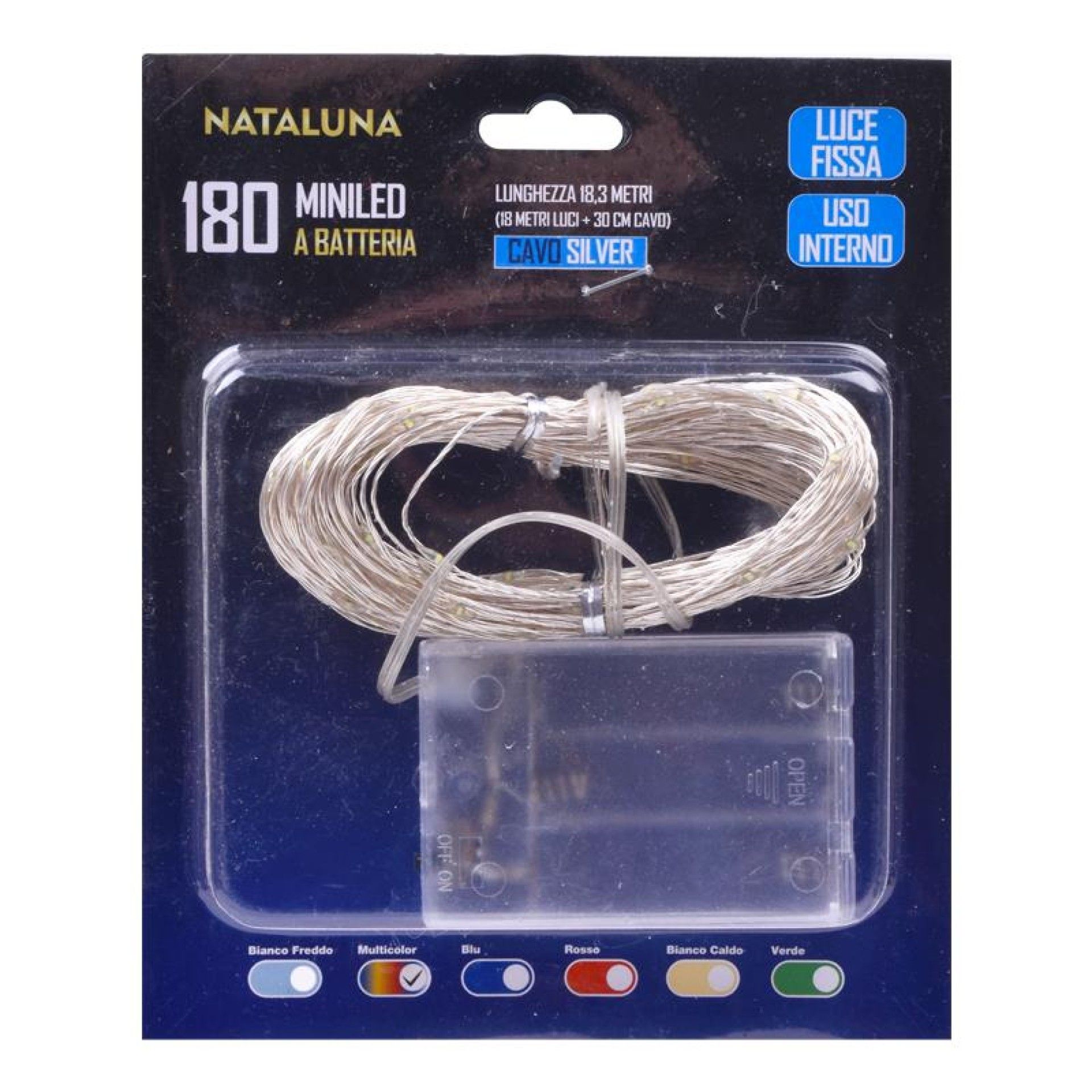 SERIE NATAL 180MICROLED 18MT MULTICOR SERIE NATAL 180MICROLED 18MT MULTICOR