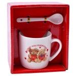 SET CANECA E COLHER 7,2X7,2 2645-109-10 CX120