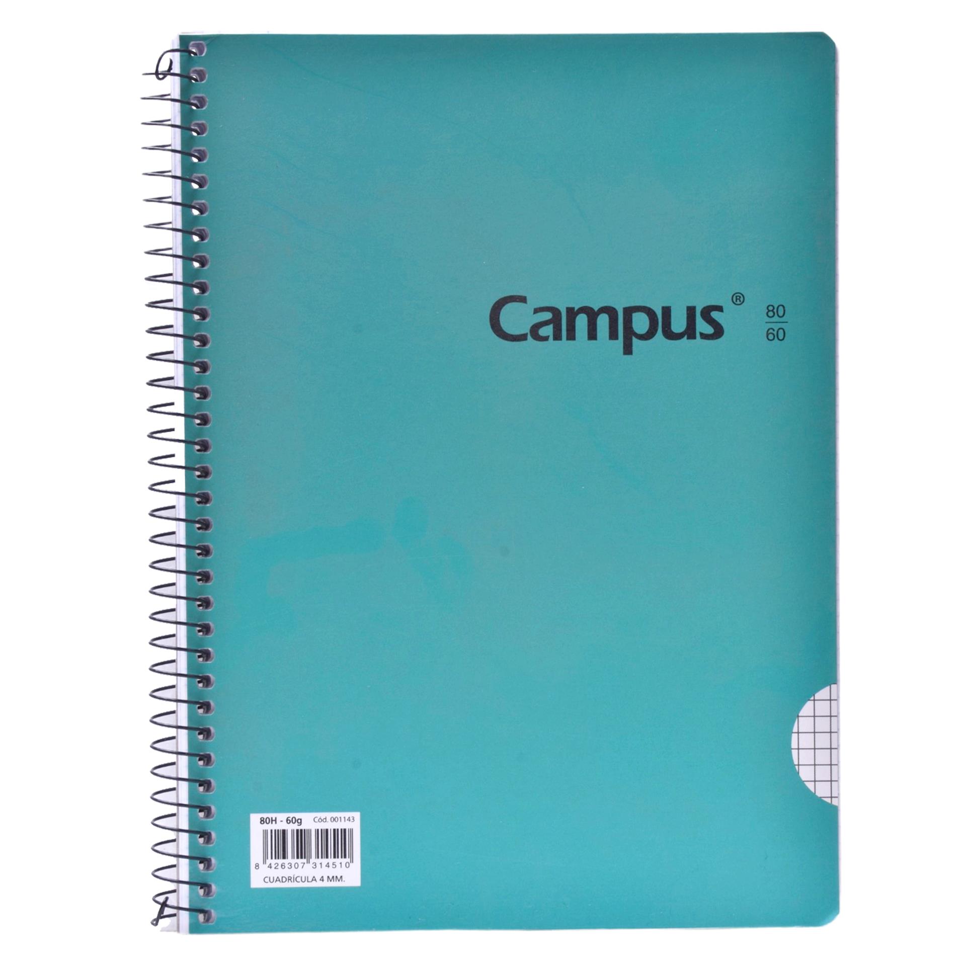 CADERNO CAMPUS A5 QUADR 60GR ESPIRAL CADERNO CAMPUS A5 QUADR 60GR ESPIRAL