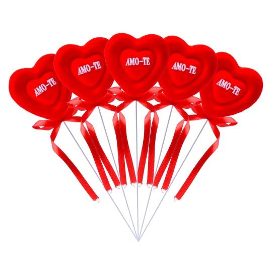 CORAÇAO AMO-TE6,5CM 5UN 1619-011CX120 CORAÇAO AMO-TE6,5CM 5UN 1619-011CX120