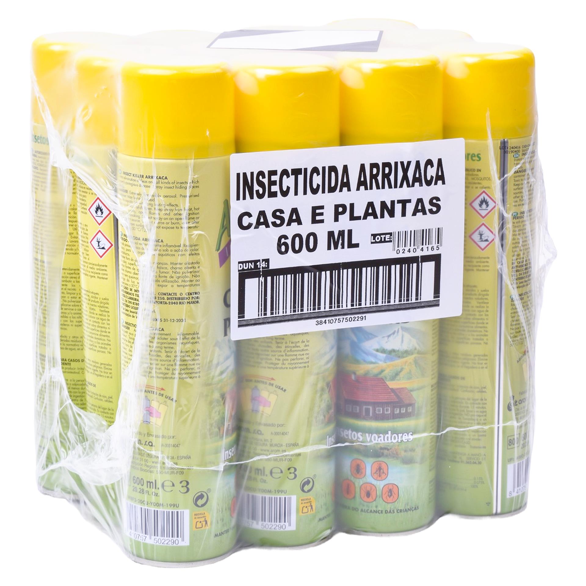 INSETICIDA ARRIXACA CASA E PLANTAS 600ML INSETICIDA ARRIXACA CASA E PLANTAS 600ML