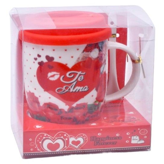 SET CANECA E COLHER 8,5X9 2645-104-01 CX72 SET CANECA E COLHER 8,5X9 2645-104-01 CX72