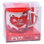 SET CANECA E COLHER 8,5X9 2645-104-01 CX72