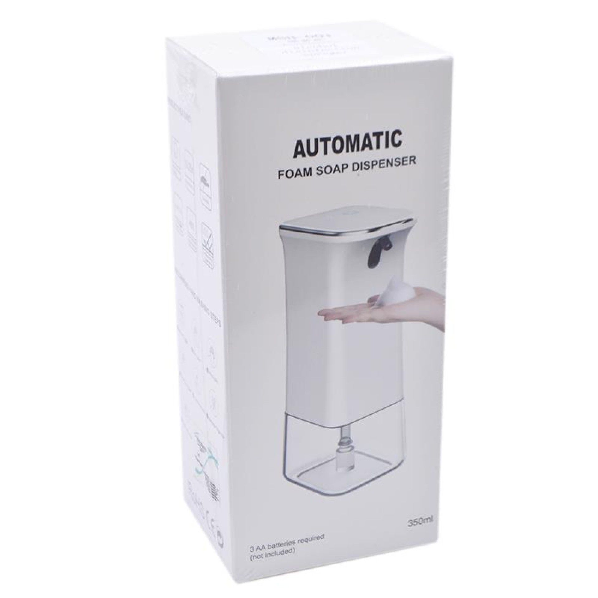 DISPENSADOR AUTOM. C/SENSOR 350ML MSH-001A DISPENSADOR AUTOM. C/SENSOR 350ML MSH-001A