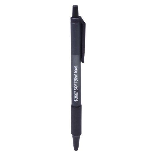 CONJ 12 CANETAS BIC SOFT FEEL PRETO CX18 CONJ 12 CANETAS BIC SOFT FEEL PRETO CX18