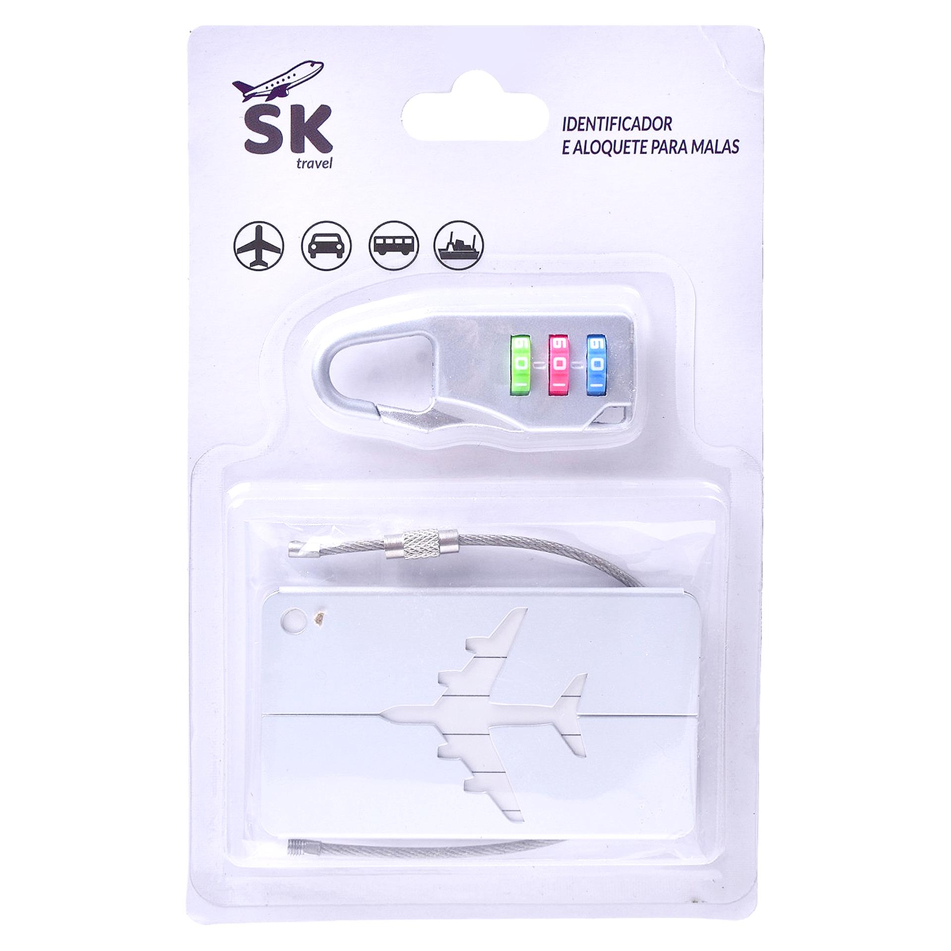 SET ETIQUETA BAG+CADEADO 2866-003 CX324 SET ETIQUETA BAG+CADEADO 2866-003 CX324