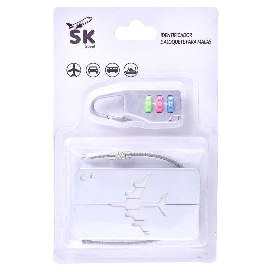 SET ETIQUETA BAG+CADEADO 2866-003 CX324 SET ETIQUETA BAG+CADEADO 2866-003 CX324