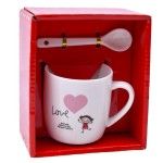 SET CANECA E COLHER 7,2X7,2 2645-109-14 CX120