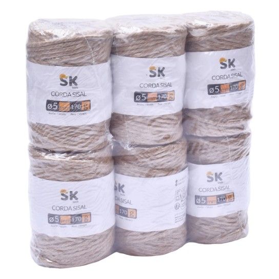 CORDA SISAL 5MM 170G  2796710-05 CX96