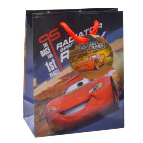 SACO PAPEL CARS 12X15X16