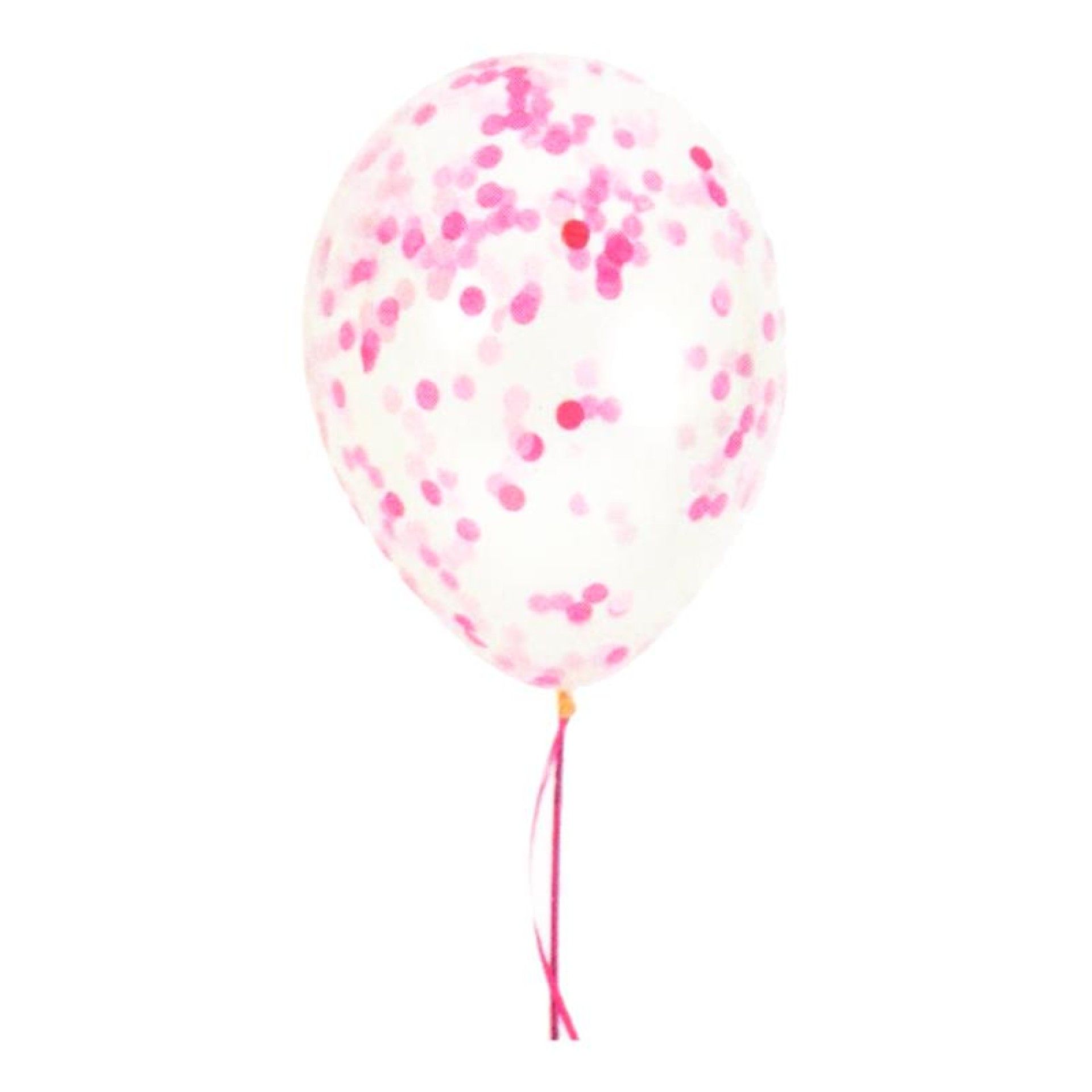 BALAO JUMBO LATEX CONFETE ROSA PASTEL30C BALAO JUMBO LATEX CONFETE ROSA PASTEL30C