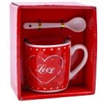 SET CANECA E COLHER 7,2X7,2 2645-109-01 CX120