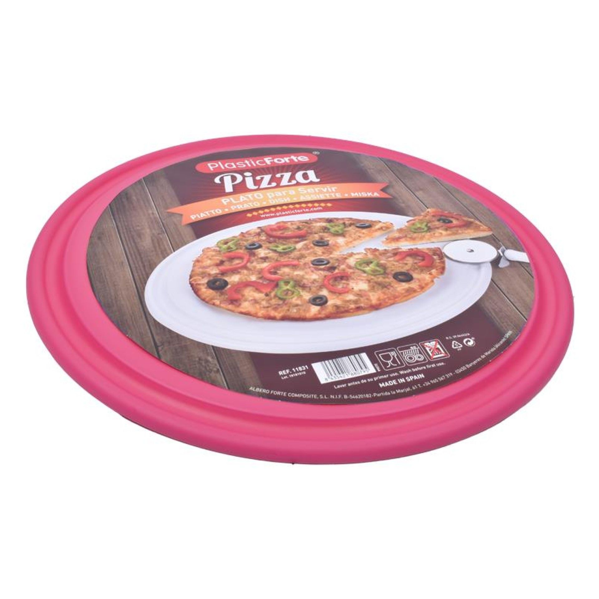 PRATO PIZZA PLASTICO 11831 PRATO PIZZA PLASTICO 11831