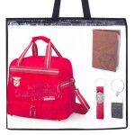 BOLSA + 2 PORTA CHAVES + CARTEIRA