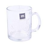 CANECA VIDRO 350ML SORTIDO CX36