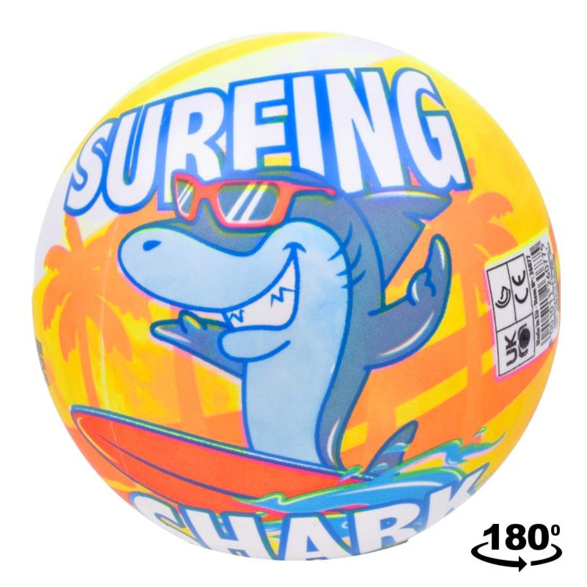 BOLA 23CM TUBARAO 26077 BOLA 23CM TUBARAO 26077