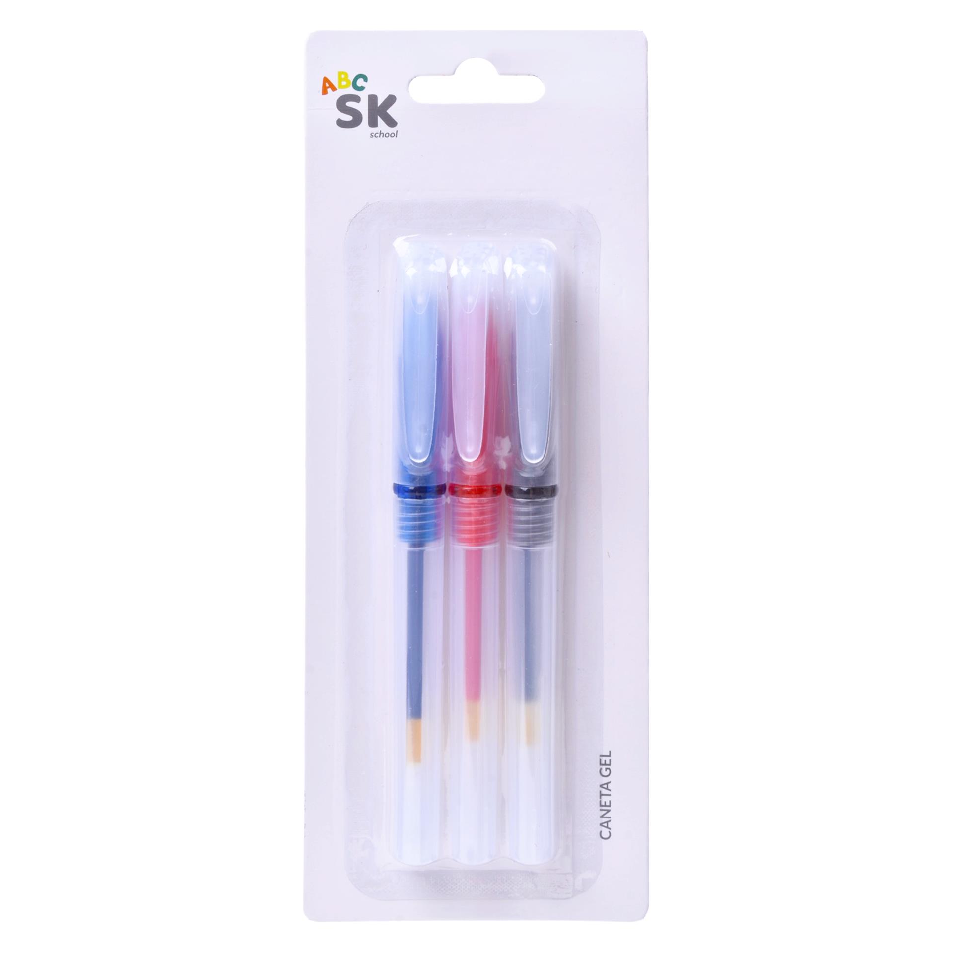 CANETA GEL 3UN 14CM 2556-008-03 CX288 CANETA GEL 3UN 14CM 2556-008-03 CX288