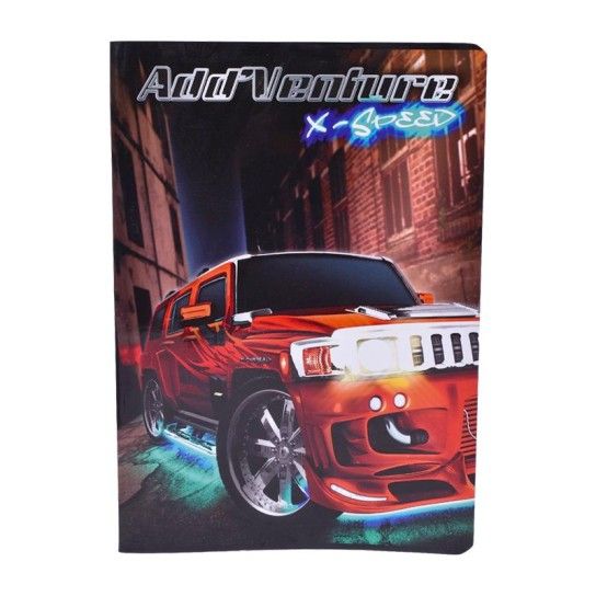 CADERNO AGRAFADO A5 40F QUAD.