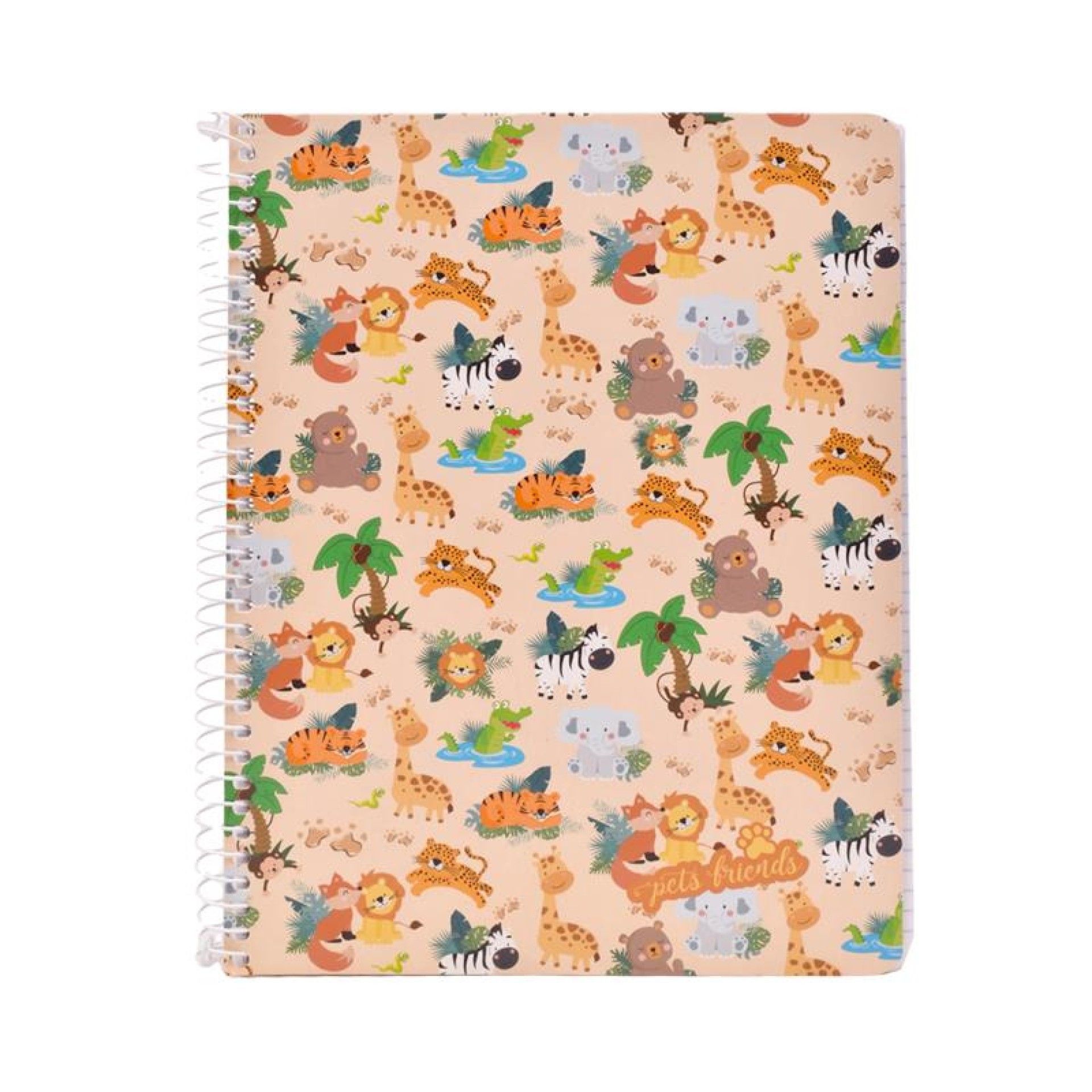 CADERNO ESP A5 80F PETS SAF